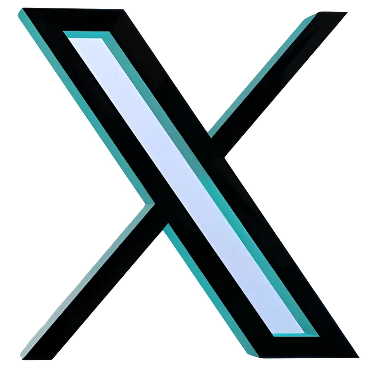 Twitter X Logo